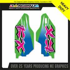 KAWASAKI KXF 250 21-24 450F 19-24 MOTOCROSS LOWER FORK GRAPHICS DECALS STICKERS