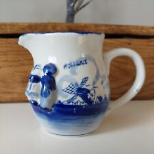 Delft Ware Handpainted Cream Jug Blue & White