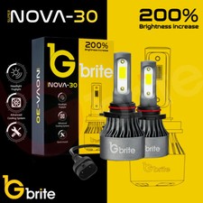 2x HB4 9006 SN30 72w 8000 lumens LED dipped high beam White Canbus Error Free