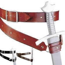 Leather Medieval Sword Frog