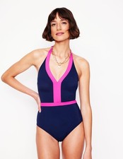 BODEN Ios V Panel Swimsuit in
