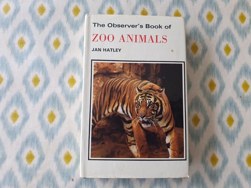 Observer book zoo animals - book,