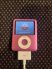 Apple iPod Nano 3rd Generation Pink (8GB). Faulty Harddrive.