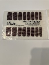 Minx Professional Nail Wraps - Purple  Fishnet