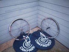 Campagnolo scirocco wheelset with Camagnolo Chorus11 speed cassette 11-28