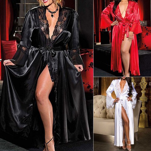 Women lace pajamas long - women,