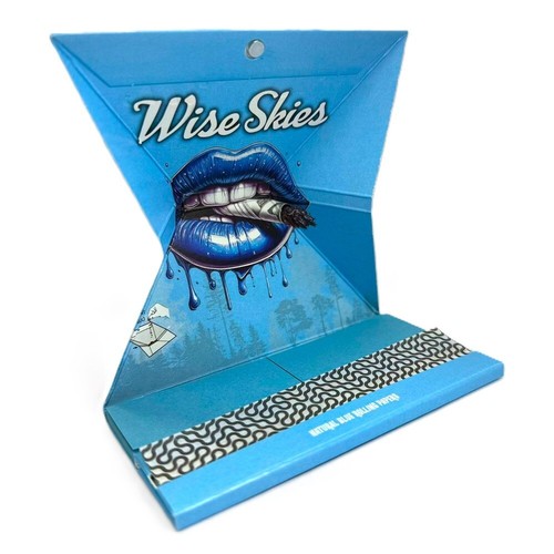 Wise skies blue colour rolling - blue,