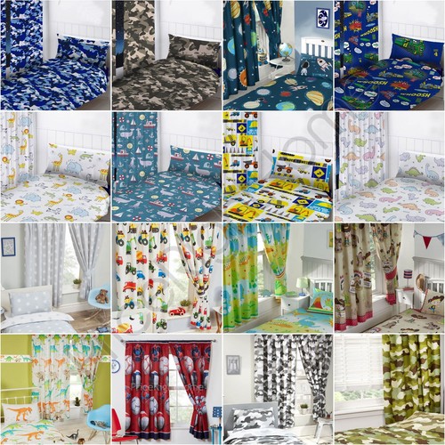Boys kids bedroom - boys, curtains