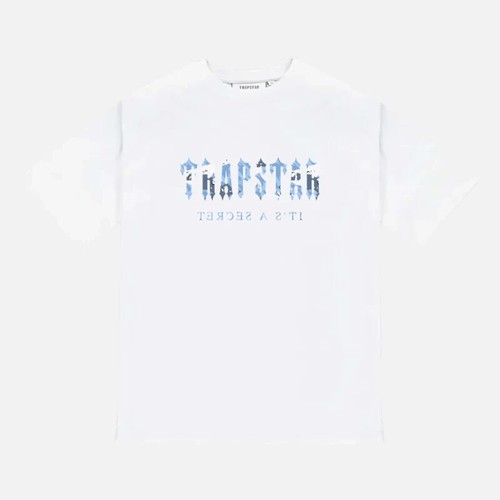 Trapstar decoded blue - camo, tee
