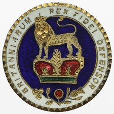 George iv Enamelled and Gilt Shilling 1826