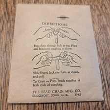 WW2 US Army Dog Tag ID Chains