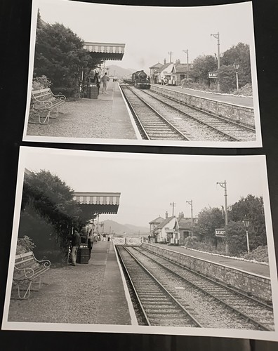 Vtg 5x7 photos - vtg, railway