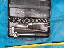 Mostly Hilka 1/2"  Drive 15 piece  Imperial Socket Set 3/8" - 1" AF