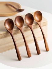 4pcs Small Wooden Spoons