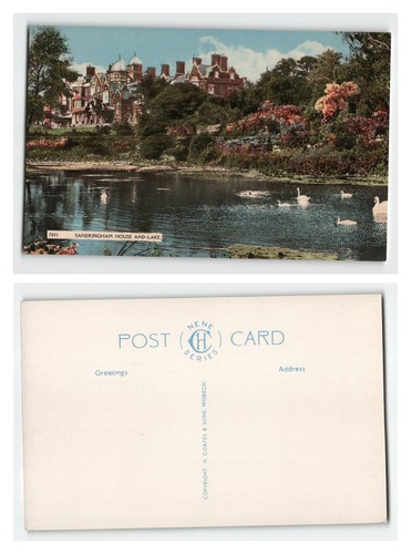Postcard sandringham house - sandringham,