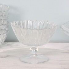 Pasabahce 14cm Clear Glass Trifle Candy Sweets Snacks Serving Dish Fruit Bowl