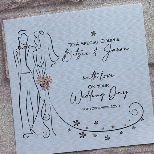 Personalised handmade wedding - personalised,