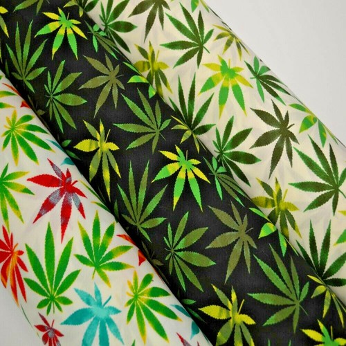 Hemp leaf 100 cotton - leaf,