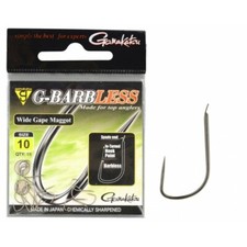 Gamakatsu G-Barbless Wide Gape Maggot 15 pack Gamma Gama