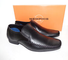 Mens New Slip On Black Casual Formal Shoes Office Smart Loafers UK Sizes 6-12
