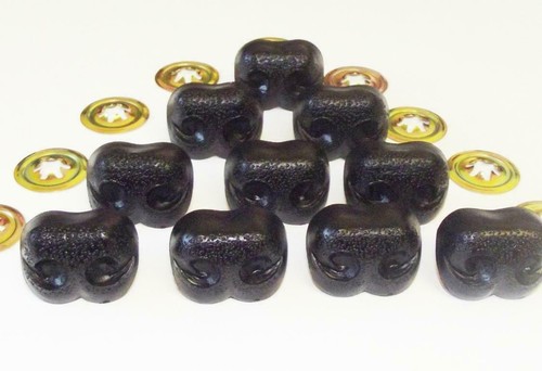 Plastic animal safety noses - plastic,