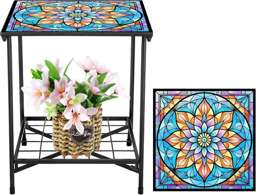 Outdoor side table - table, 2-tier