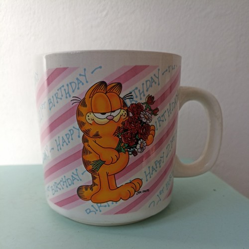 Vintage garfield mug 1978 - garfield, mug,