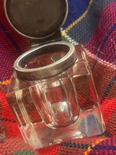 Silver Mounted Inkwell -
