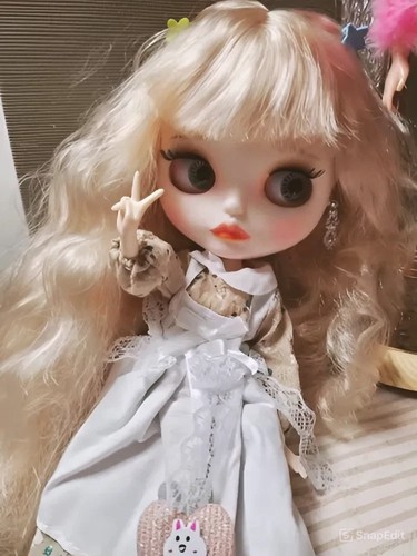 Neo blythe doll blonde - blythe, hair