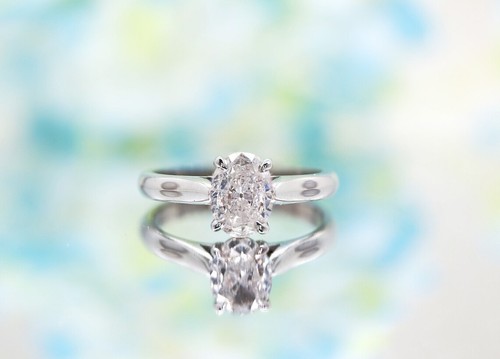 Diamond engagement ring - engagement, 1
