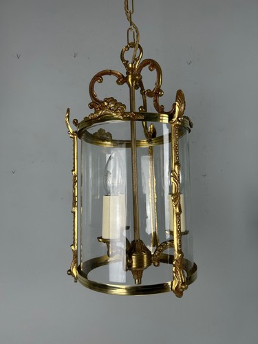 French gilded brass - , triple