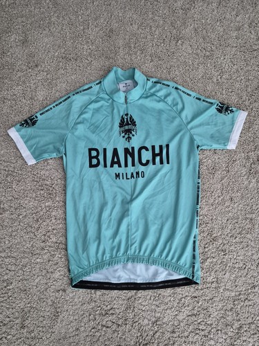 Bianchi cycling celeste jersey - bianchi,