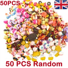 10-50xJumbo Squishies Scented Toys Charms Kawaii Squishy Rising Plastic Hard Toy