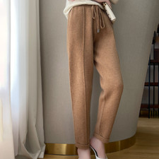 Ladies Wool Cashmere Trousers