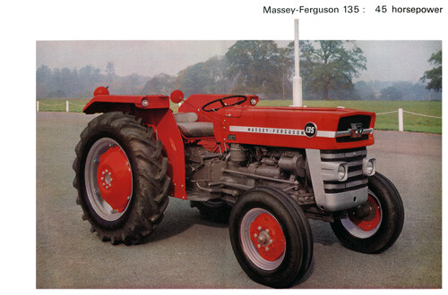 Vintage massey ferguson 135 - massey,