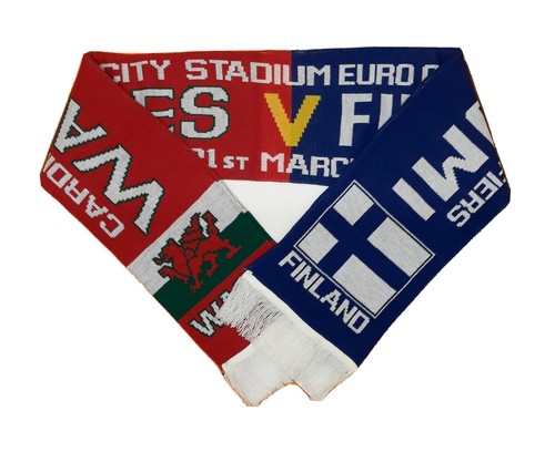 Wales finland match scarf - wales,
