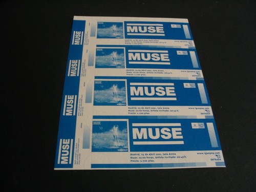 Muse set tickets promoter - set,