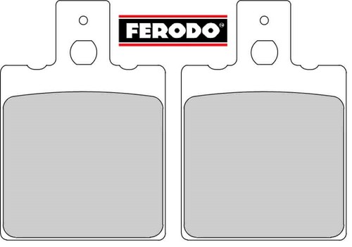Ferodo front brake pads moto - front,