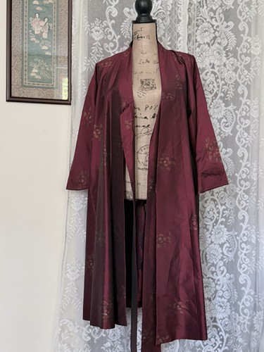Taffeta burgundy opera - , coat
