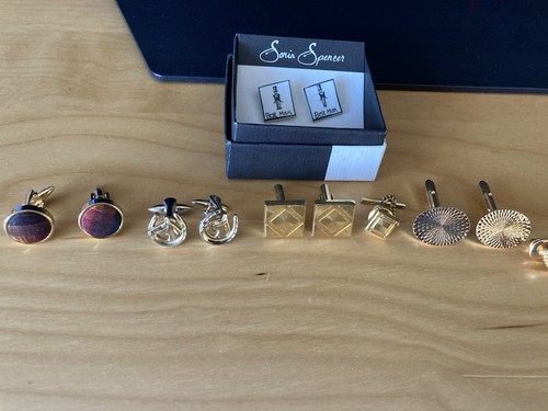 Cufflinks vintage job lot of - job,