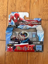 MARVEL MINIMATES SERIES BATTLE DAMAGED SPIDER-MAN & ELECTRO TOY FIGURE SET
