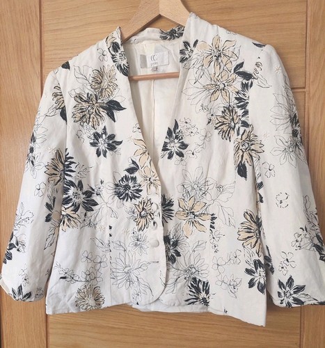 Linen silk bolero cropped - linen/silk,