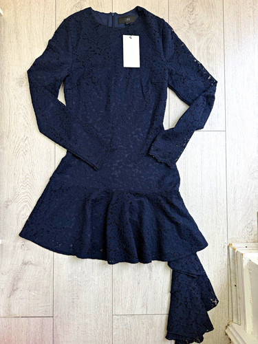 Zara navy floral lace - zara, lined