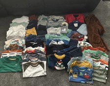 65 Items - Massive Boys Clothing Bundle 12-18 months - Next, Matalan, Primark 