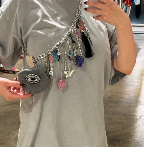 Handmade charm chain - handmade, statement