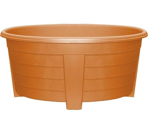 55cm plastic oval planter pot - 55cm,