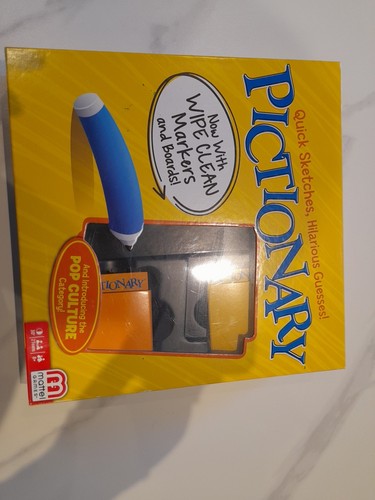 Pictionary board game complete - pictionary,