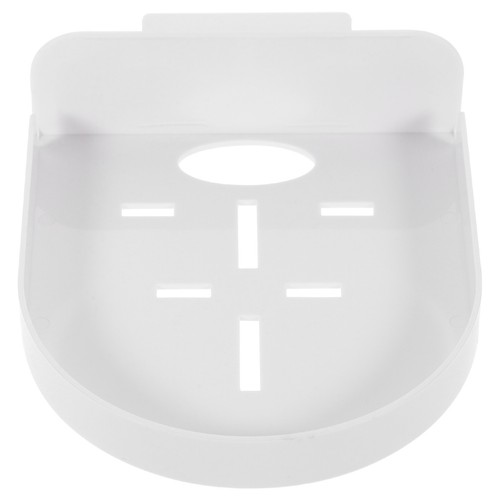 White reusable wall router - white,