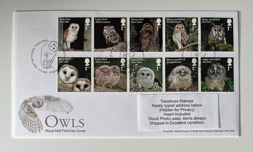 2018 fdc owls with - owls,
