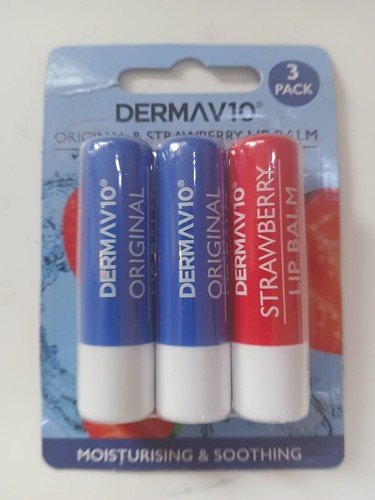 Derma v10 lip balm - v10, in